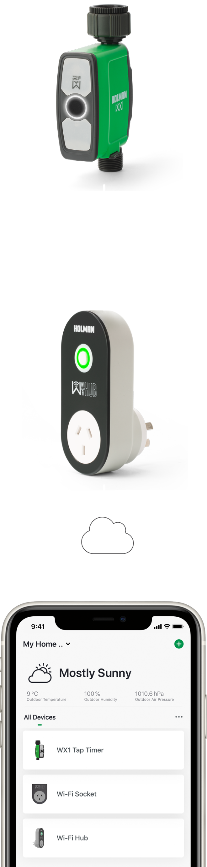 WX1 Tap Timer And Wi-Fi Hub - Holman Industries